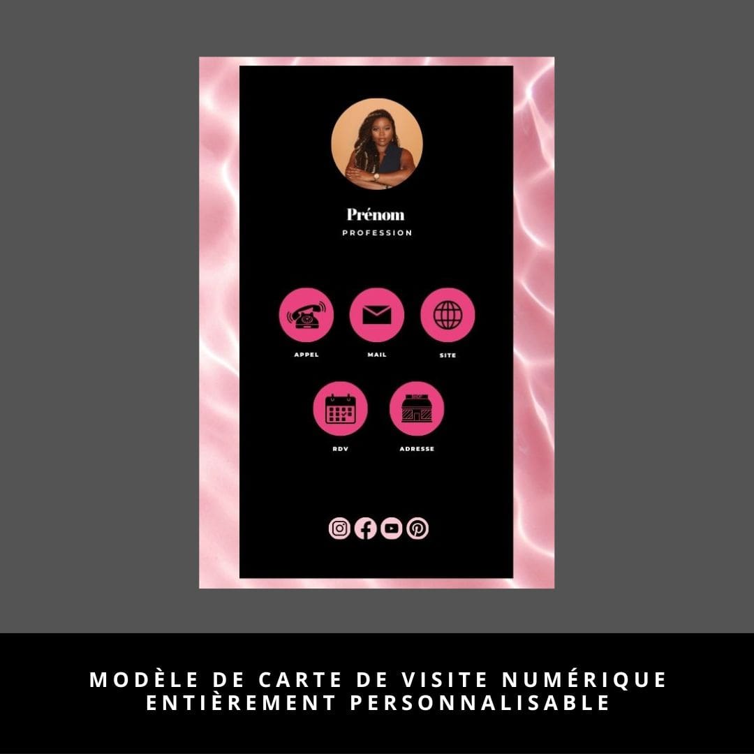 Cartes de visite GirlBoss