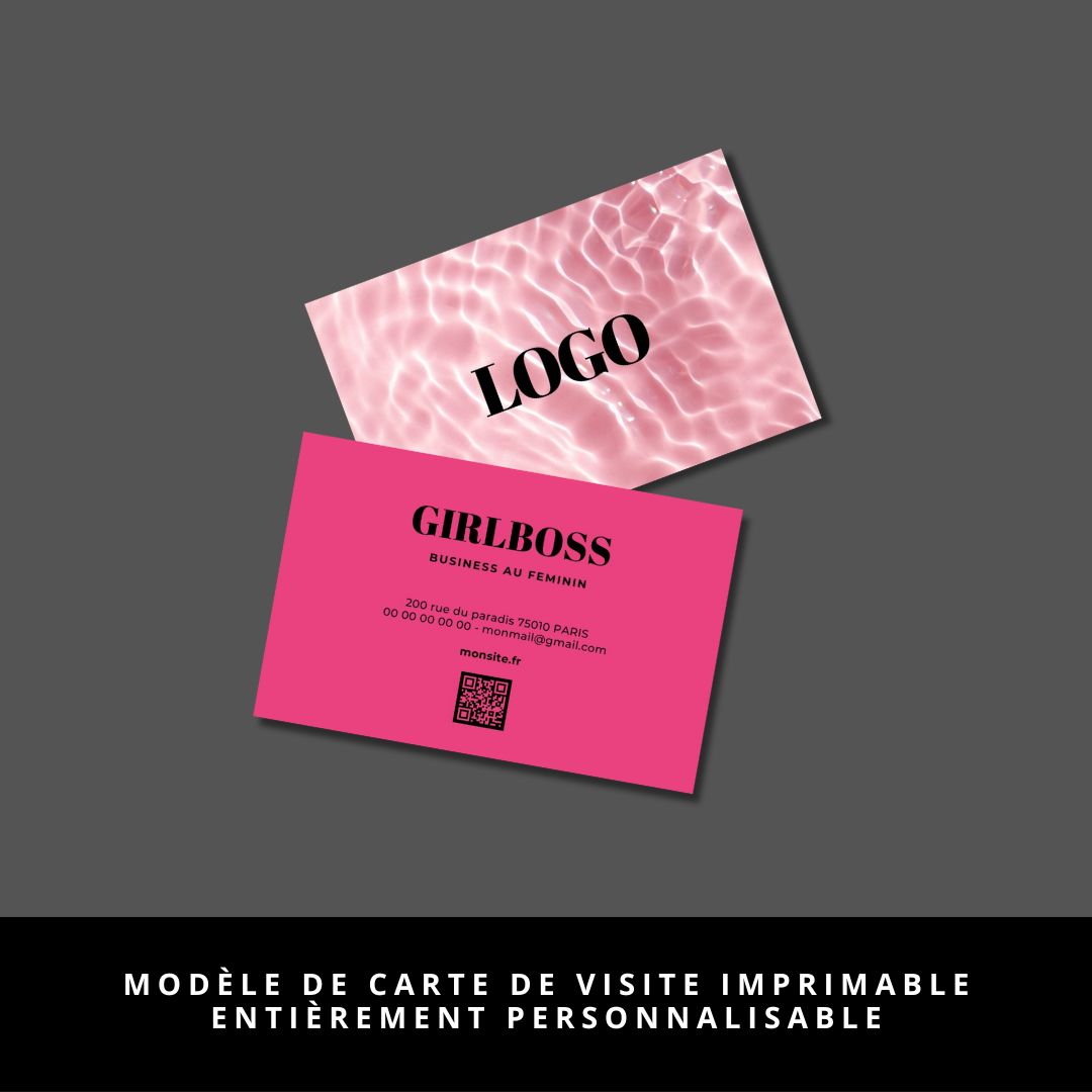 Cartes de visite GirlBoss